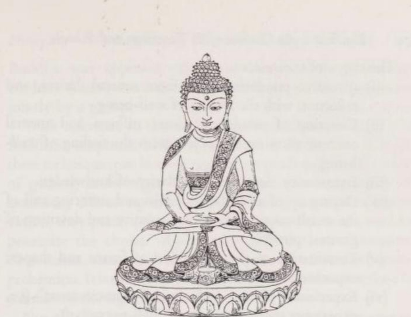 Gotama đang thiền định