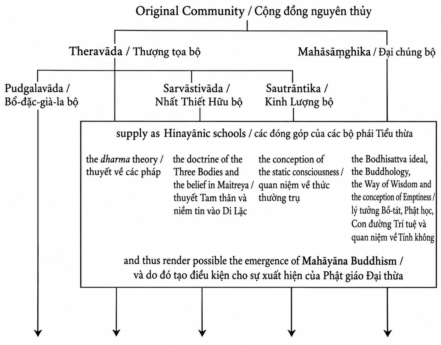 Các trường phái phật giáo - vi